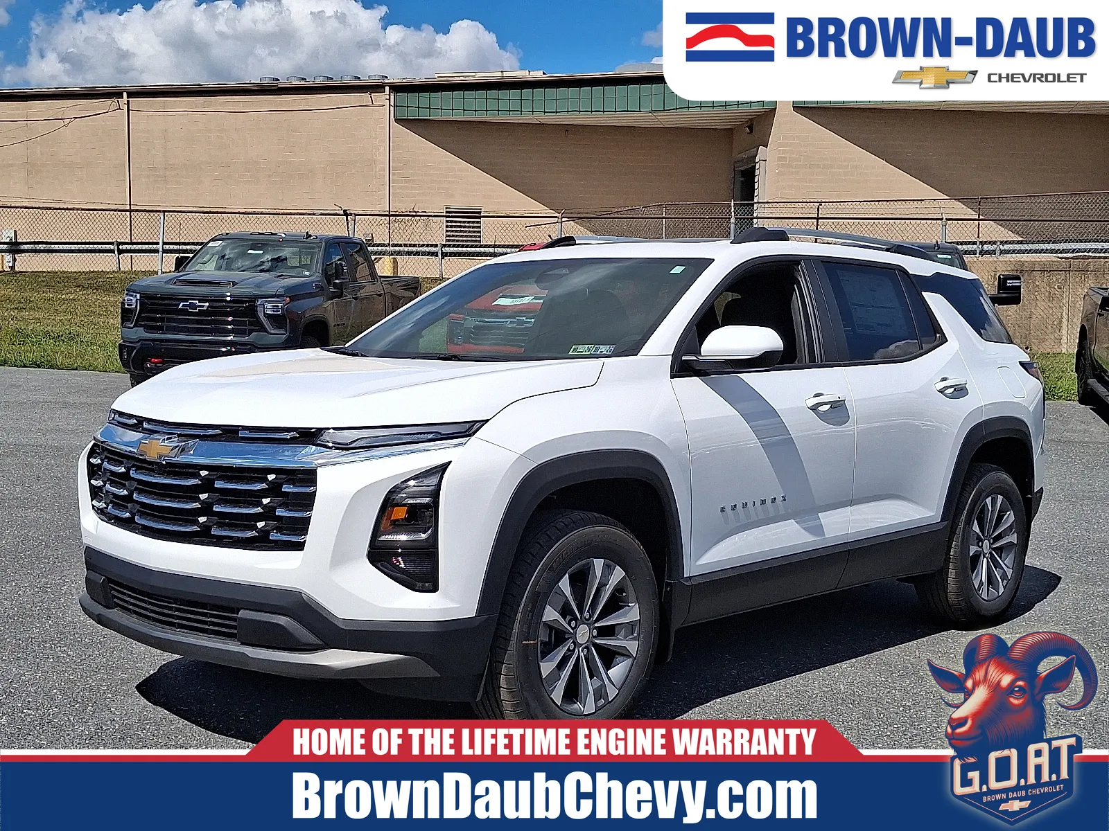 White 2026 Chevrolet Equinox AWD LT for sale in Nazareth, PA