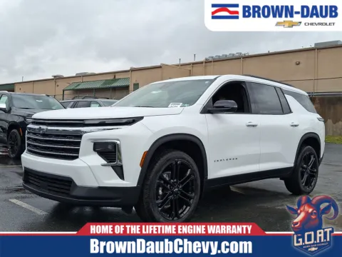 White 2026 Chevrolet Traverse AWD LT for sale in Nazareth, PA