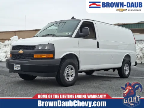 White 2025 Chevrolet Express Cargo RWD 2500 Regular Wheelbase WT for sale in Nazareth, PA
