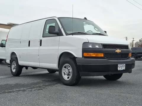 Photos of 2025 Chevrolet Express Cargo RWD 2500 Regular Wheelbase WT for sale in Nazareth, PA at Brown Daub Chevrolet of Nazareth
