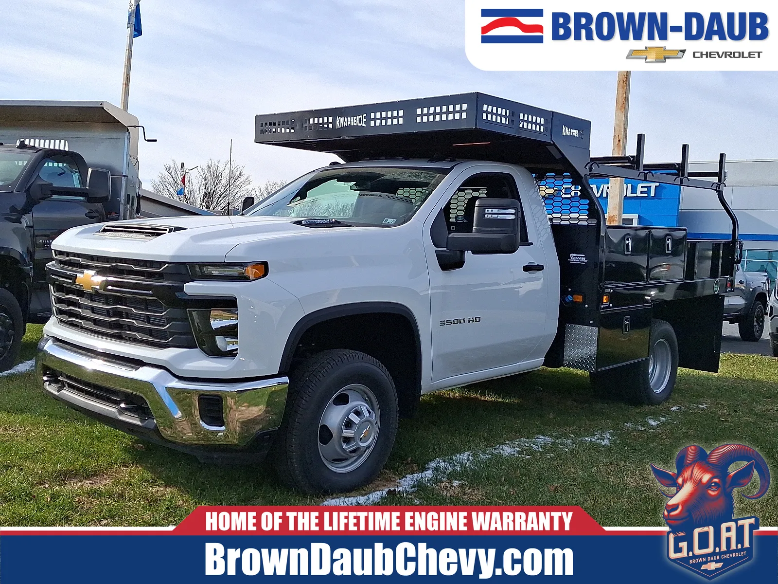White 2025 Chevrolet Silverado 3500HD Chassis Work Truck for sale in Nazareth, PA