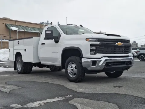 Photos of 2025 Chevrolet Silverado 3500 HD Chassis Work Truck for sale in Nazareth, PA at Brown Daub Chevrolet of Nazareth