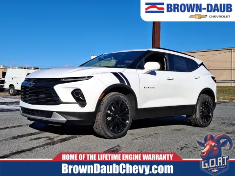 White 2026 Chevrolet Blazer LT for sale in Nazareth, PA