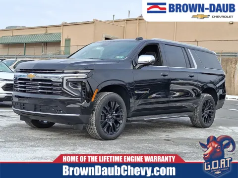 Black 2026 Chevrolet Suburban Premier, 4WD for sale in Nazareth, PA