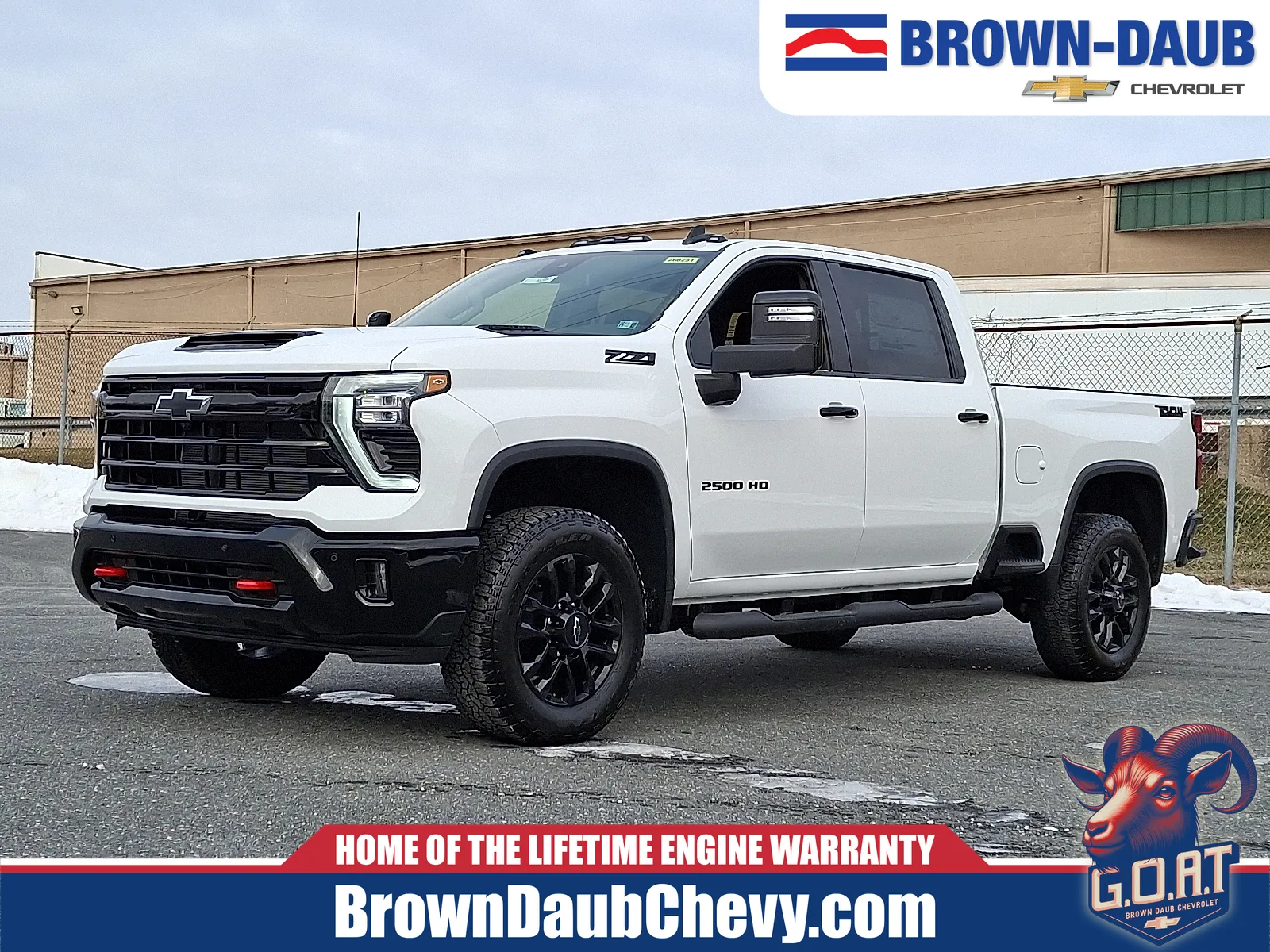 White 2026 Chevrolet Silverado 2500HD Crew Cab, Standard Bed, LT, 4WD for sale in Nazareth, PA