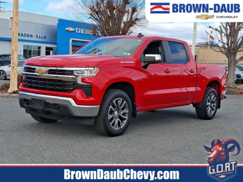 Red 2022 Chevrolet Silverado 1500 4WD Crew Cab Short Bed LT with 2FL for sale in Nazareth, PA