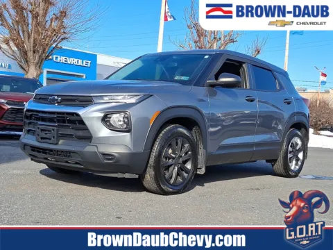 Gray 2021 Chevrolet Trailblazer FWD LS for sale in Nazareth, PA