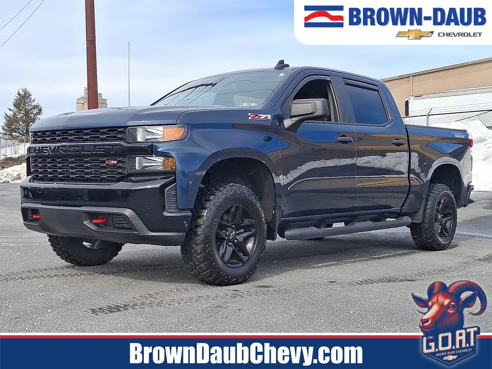 2020 Chevrolet Silverado 1500 4WD Crew Cab Short Bed Custom Trail Boss for sale in Nazareth, PA