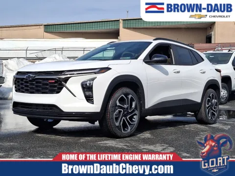 White 2026 Chevrolet Trax FWD 2RS for sale in Nazareth, PA