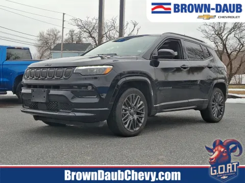 Black 2022 Jeep Compass High Altitude 4x4 for sale in Nazareth, PA