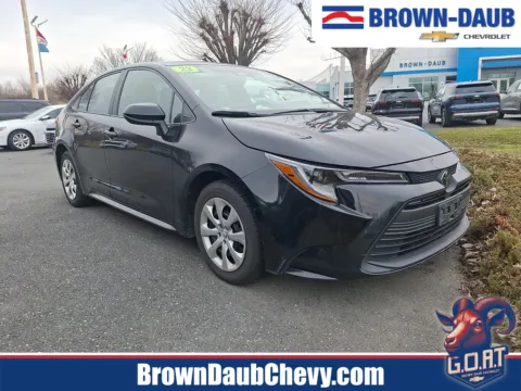 Black 2023 Toyota Corolla LE for sale in Nazareth, PA