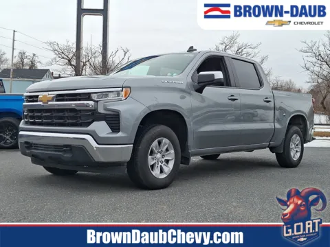 Gray 2025 Chevrolet Silverado 1500 4WD Crew Cab Standard Bed LT for sale in Nazareth, PA