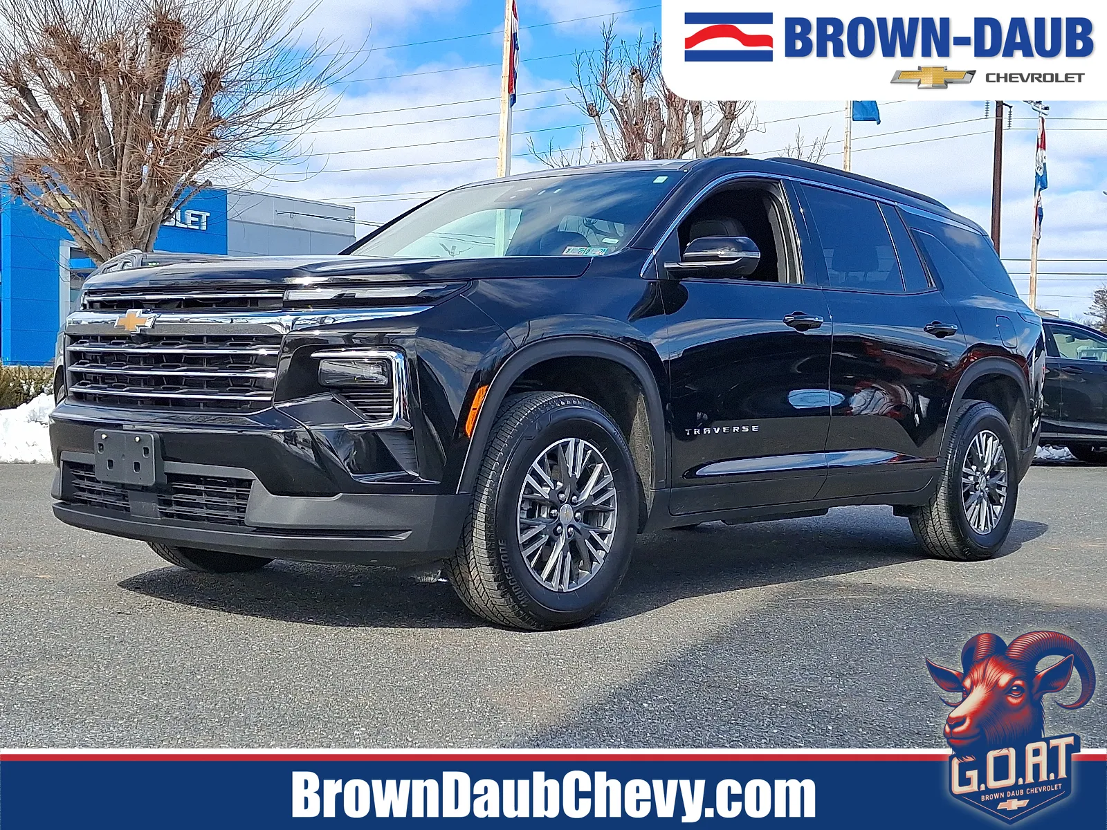Black 2025 Chevrolet Traverse AWD LT for sale in Nazareth, PA