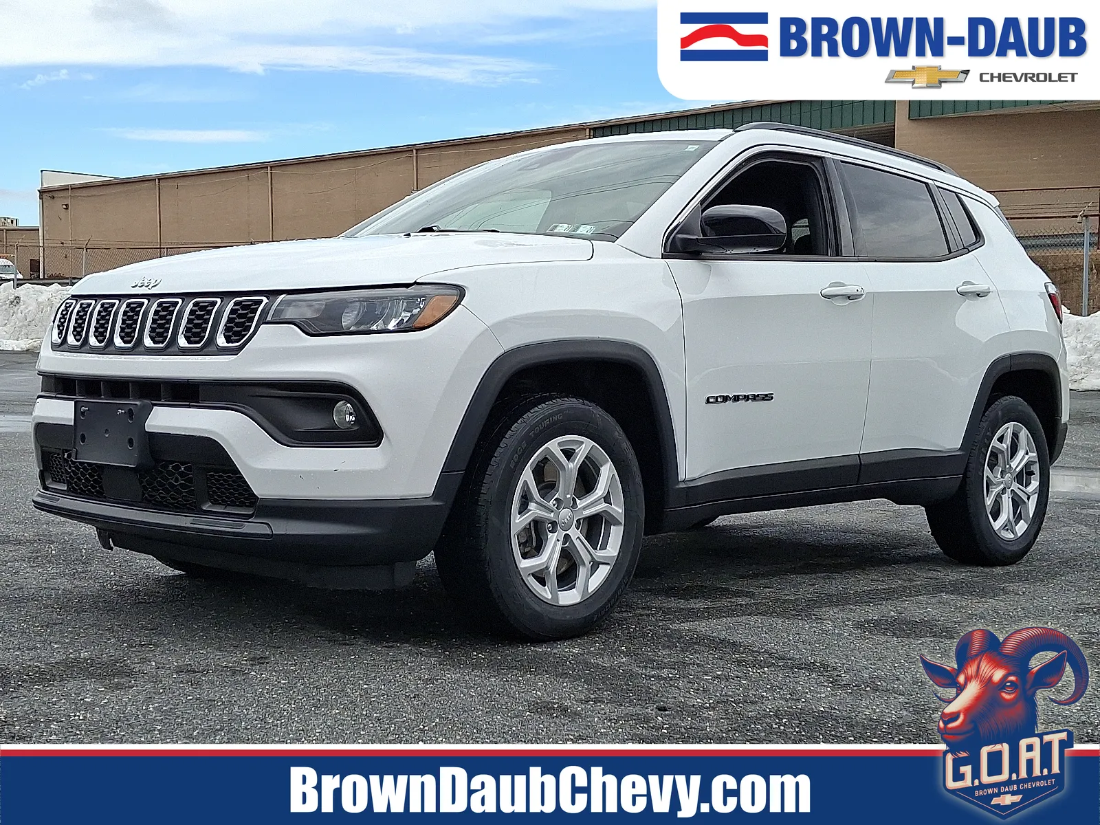 White 2024 Jeep Compass Latitude 4x4 for sale in Nazareth, PA