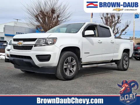 White 2017 Chevrolet Colorado WT for sale in Nazareth, PA