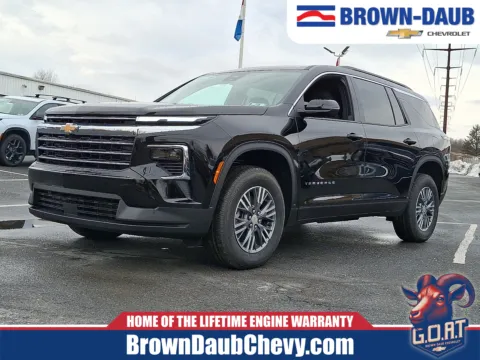 Black 2026 Chevrolet Traverse AWD LT for sale in Nazareth, PA