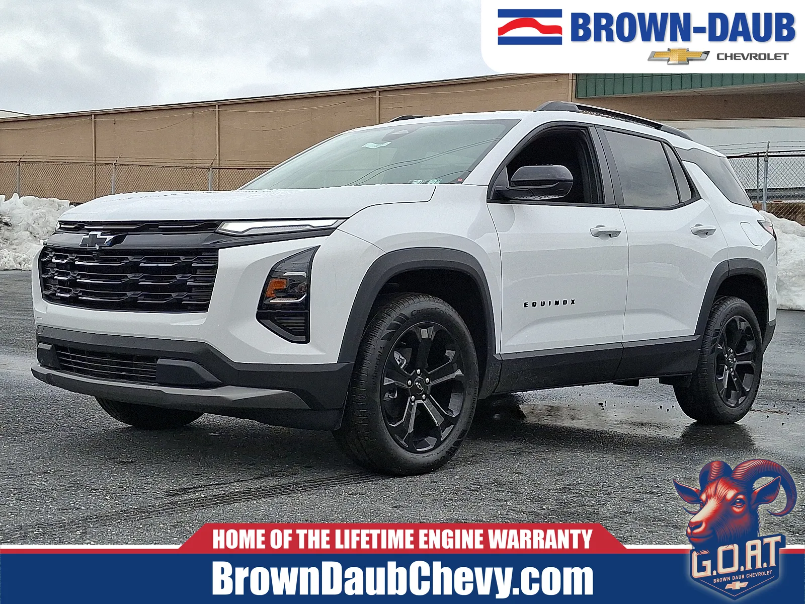White 2026 Chevrolet Equinox AWD LT for sale in Nazareth, PA