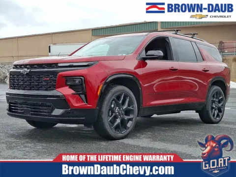 Red 2026 Chevrolet Traverse AWD RS for sale in Nazareth, PA