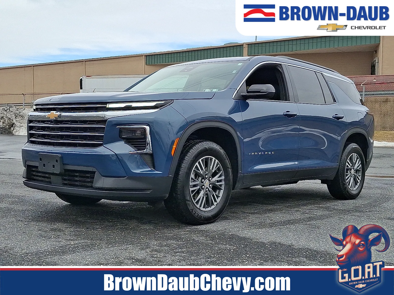 Blue 2025 Chevrolet Traverse AWD LT for sale in Nazareth, PA