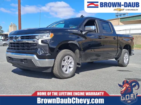 Black 2026 Chevrolet Silverado 1500 4WD Crew Cab Standard Bed LT for sale in Nazareth, PA