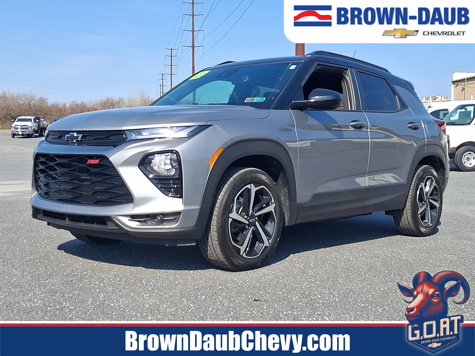 Gray 2023 Chevrolet Trailblazer AWD RS for sale in Nazareth, PA