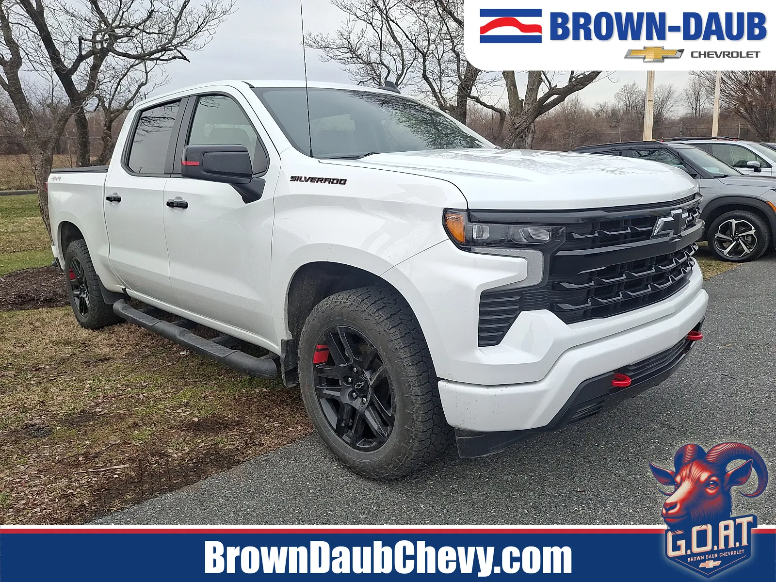 White 2023 Chevrolet Silverado 1500 4WD Crew Cab Short Bed RST for sale in Nazareth, PA