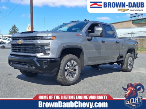 Gray 2026 Chevrolet Silverado 2500HD Crew Cab, Standard Bed, WT, 4WD for sale in Nazareth, PA