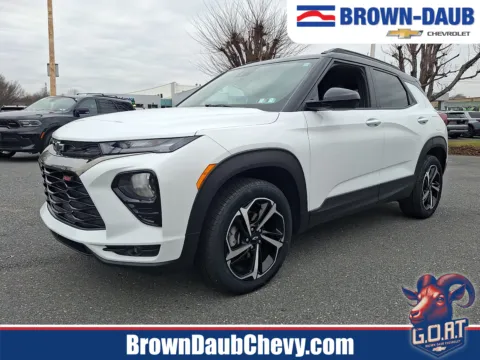 White 2023 Chevrolet Trailblazer AWD RS for sale in Nazareth, PA