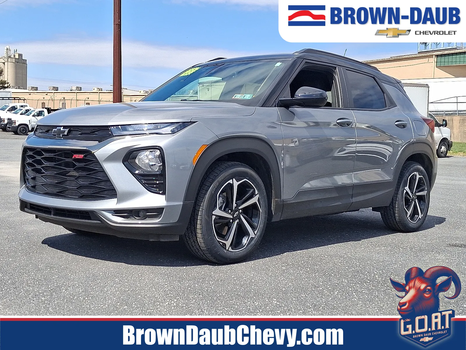 Gray 2023 Chevrolet Trailblazer FWD RS for sale in Nazareth, PA