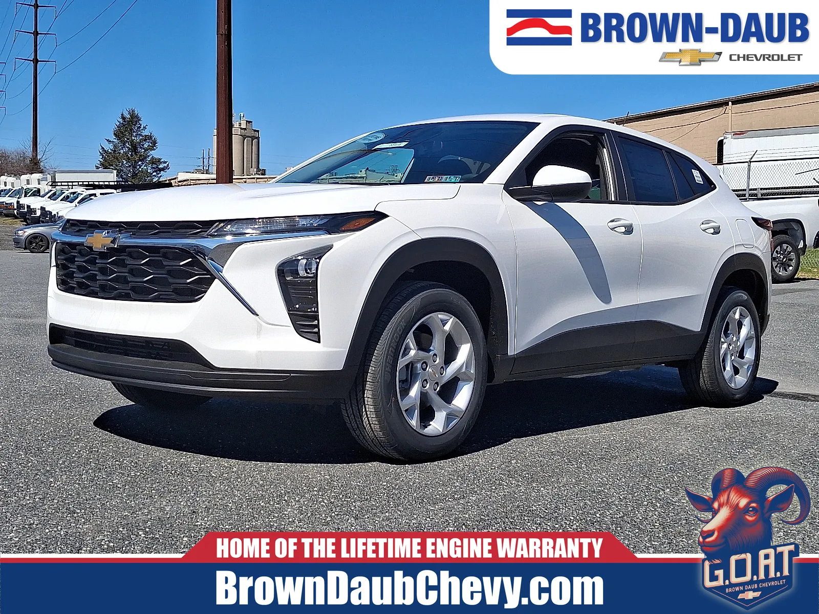 White 2026 Chevrolet Trax FWD LS for sale in Nazareth, PA