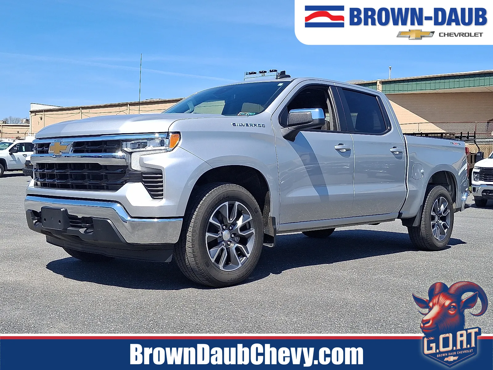 Silver 2022 Chevrolet Silverado 1500 4WD Crew Cab Short Bed LT with 2FL for sale in Nazareth, PA