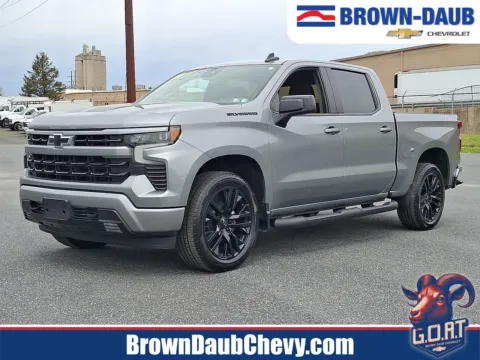 Gray 2023 Chevrolet Silverado 1500 4WD Crew Cab Short Bed RST for sale in Nazareth, PA