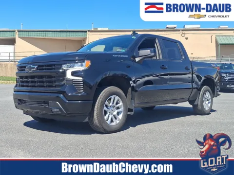 Black 2026 Chevrolet Silverado 1500 4WD Crew Cab Short Bed RST for sale in Nazareth, PA