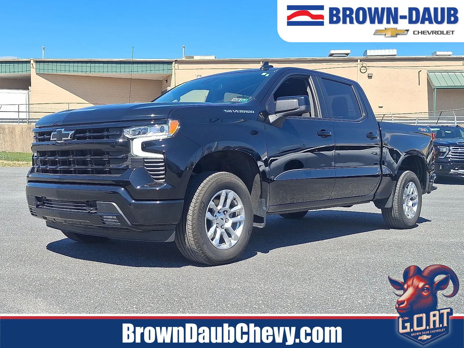 Black 2026 Chevrolet Silverado 1500 4WD Crew Cab Short Bed RST for sale in Nazareth, PA