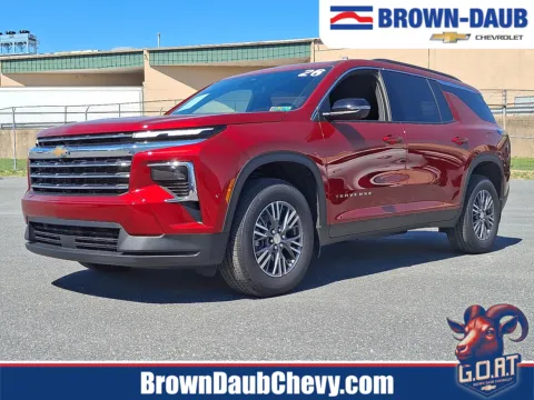 Red 2026 Chevrolet Traverse AWD LT for sale in Nazareth, PA