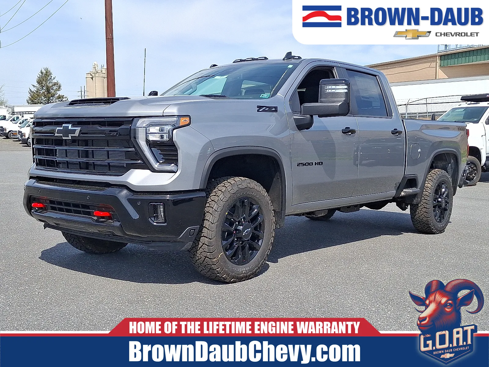Gray 2026 Chevrolet Silverado 2500 HD Crew Cab, Standard Bed, LT, 4WD for sale in Nazareth, PA