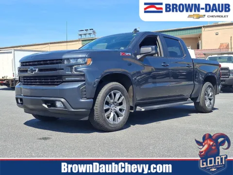 Gray 2021 Chevrolet Silverado 1500 4WD Crew Cab Short Bed RST for sale in Nazareth, PA