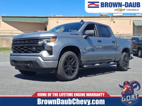 Gray 2026 Chevrolet Silverado 1500 4WD Crew Cab Short Bed Custom for sale in Nazareth, PA