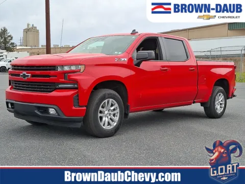 Red 2020 Chevrolet Silverado 1500 4WD Crew Cab Standard Bed RST for sale in Nazareth, PA