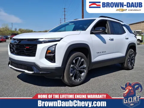 White 2026 Chevrolet Equinox AWD RS for sale in Nazareth, PA