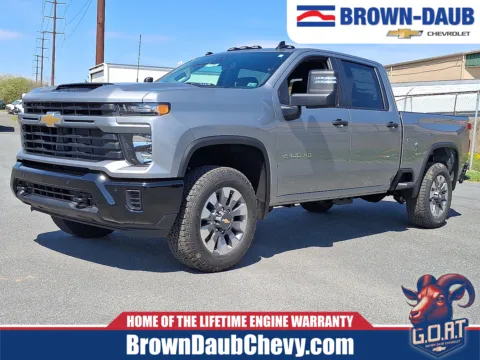 Gray 2026 Chevrolet Silverado 2500HD Crew Cab, Standard Bed, WT, 4WD for sale in Nazareth, PA