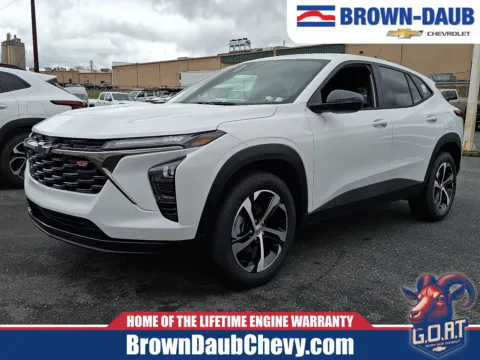 White 2026 Chevrolet Trax FWD 1RS for sale in Nazareth, PA