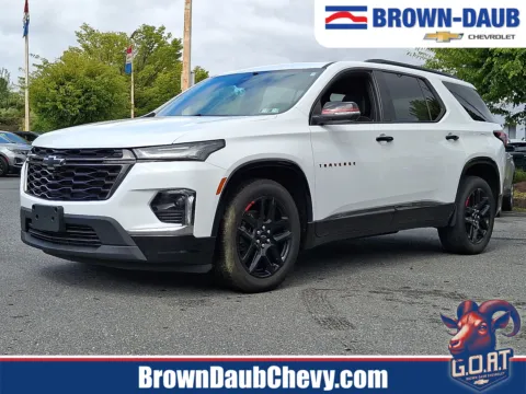 White 2023 Chevrolet Traverse AWD Premier for sale in Nazareth, PA