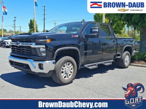 Black 2024 Chevrolet Silverado 2500HD 4WD Crew Cab Standard Bed LT for sale in Nazareth, PA