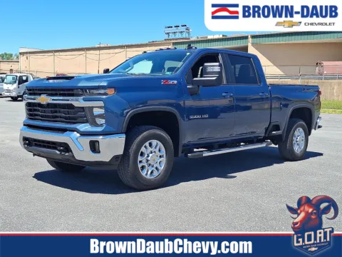 Blue 2024 Chevrolet Silverado 3500HD 4WD Crew Cab Standard Bed LT for sale in Nazareth, PA