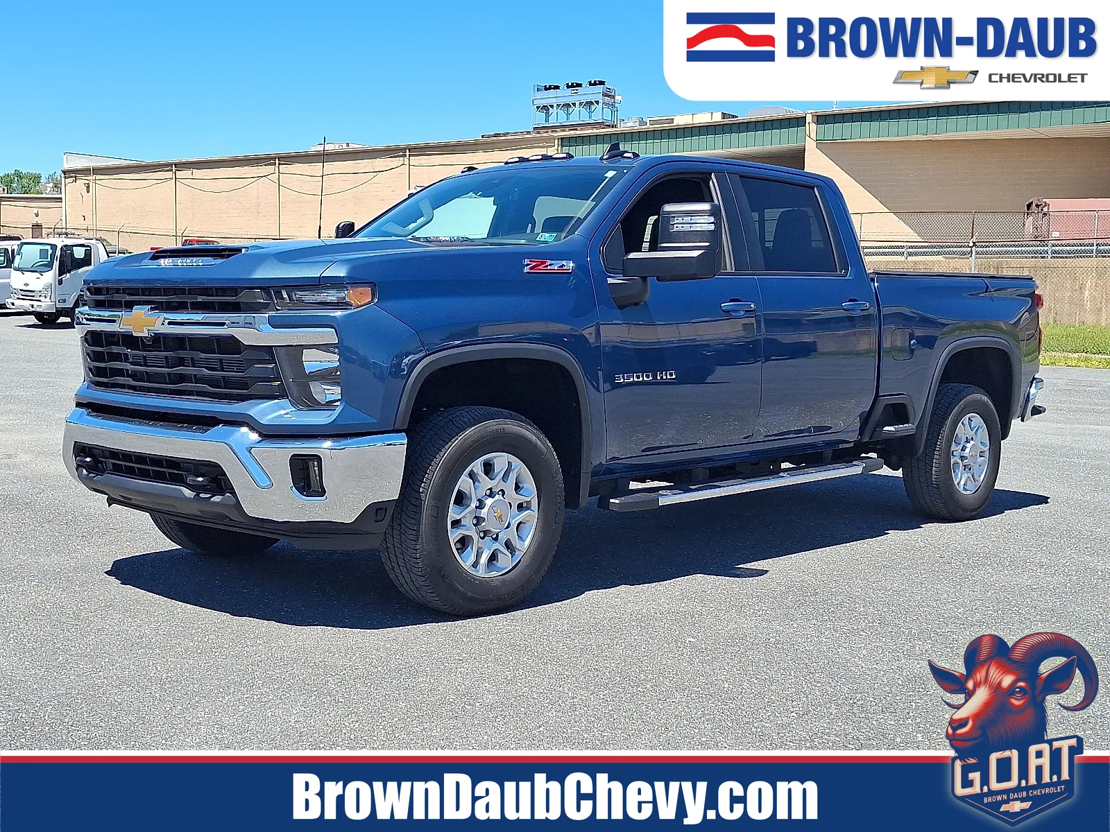 Blue 2024 Chevrolet Silverado 3500HD 4WD Crew Cab Standard Bed LT for sale in Nazareth, PA