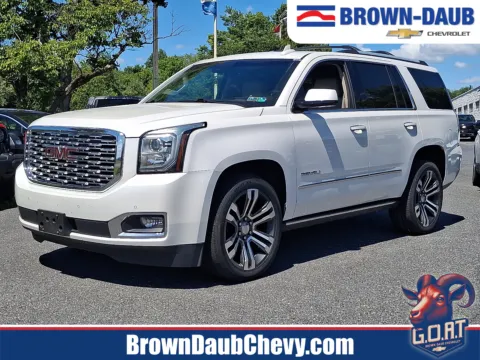 White 2018 GMC Yukon Denali for sale in Nazareth, PA
