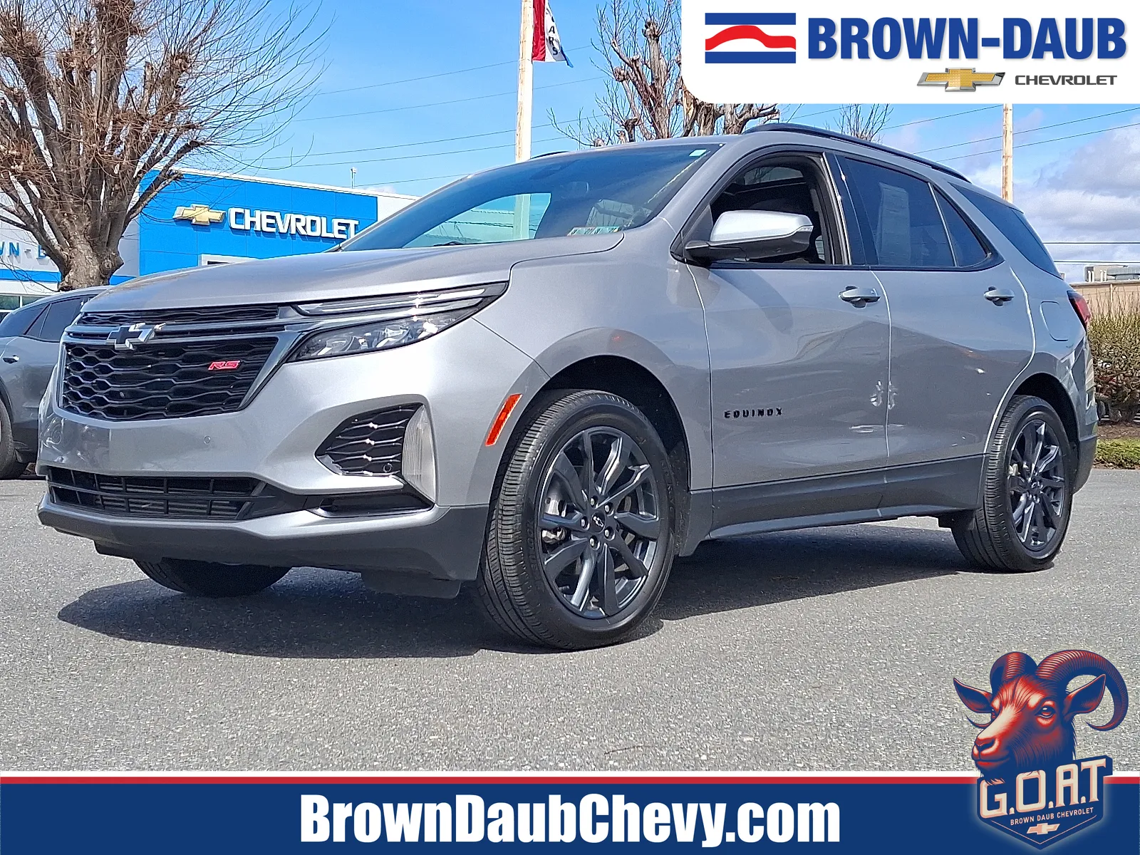 Gray 2023 Chevrolet Equinox AWD RS for sale in Nazareth, PA