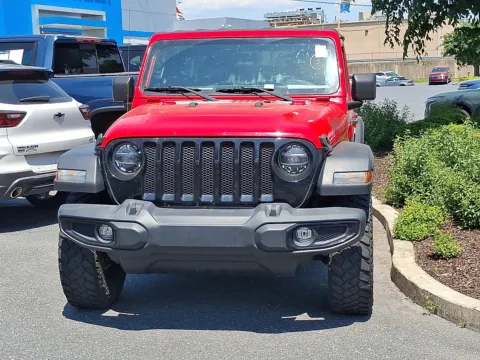 Photos of 2022 Jeep Wrangler Unlimited Willys 4x4 for sale in Nazareth, PA at Brown Daub Chevrolet of Nazareth