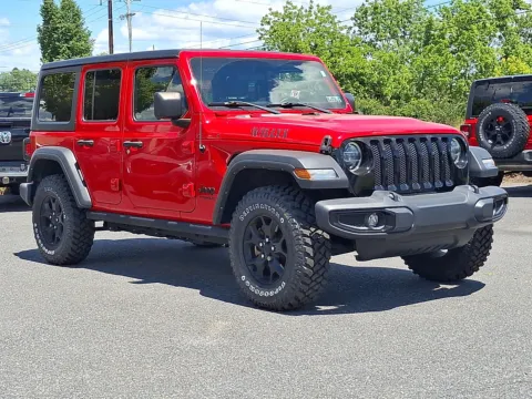 Another view of 2022 Jeep Wrangler Unlimited Willys 4x4 for sale in Nazareth, PA at Brown Daub Chevrolet of Nazareth